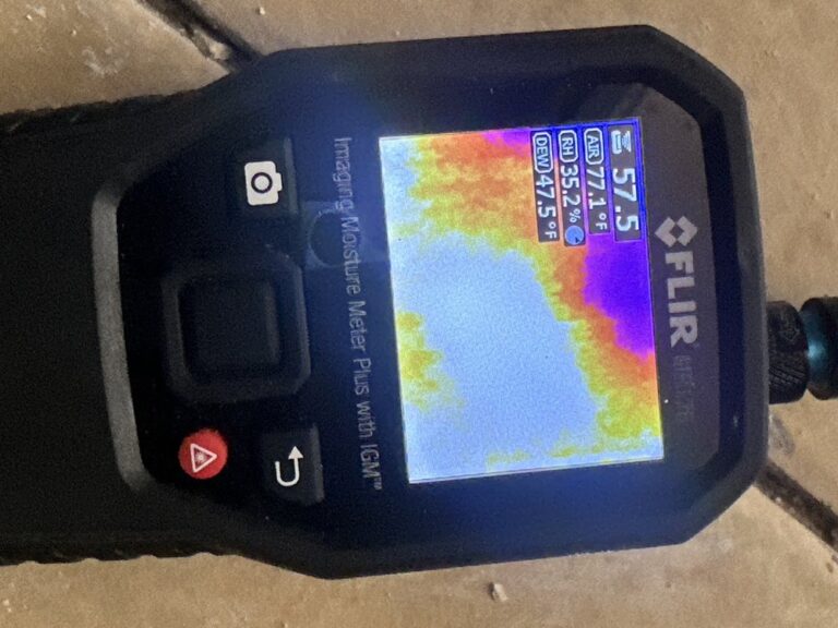 Aquaflame Restores It using thermal imaging camera