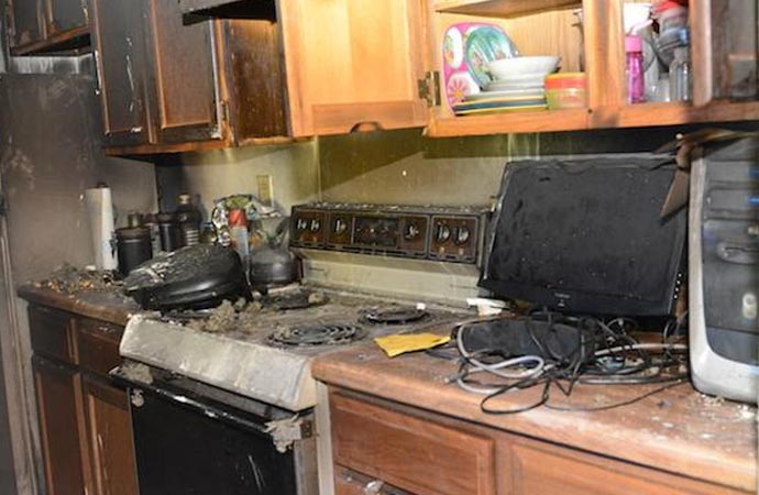 Electrical Fire Damage Restoration ​