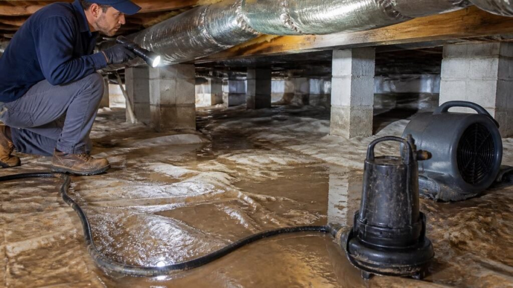 How to Fix a Damp Crawl Space Step by Step