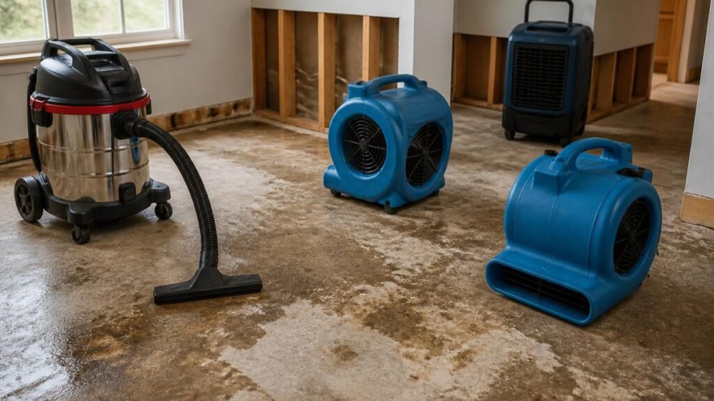 Water Extraction vs Water Mitigation Explained